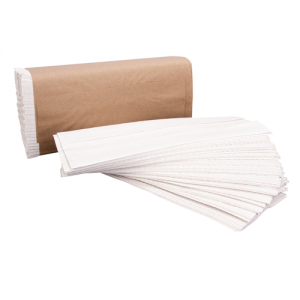 Right Choice White C-Fold Towel