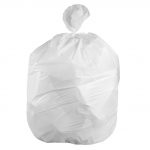 Right Choice® HDPE Can Liner Coreless Roll, White