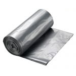 Right Choice® LLDPE Can Liner Coreless Roll, Silver