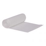 Right Choice® LLDPE Can Liner Flat Pack, White
